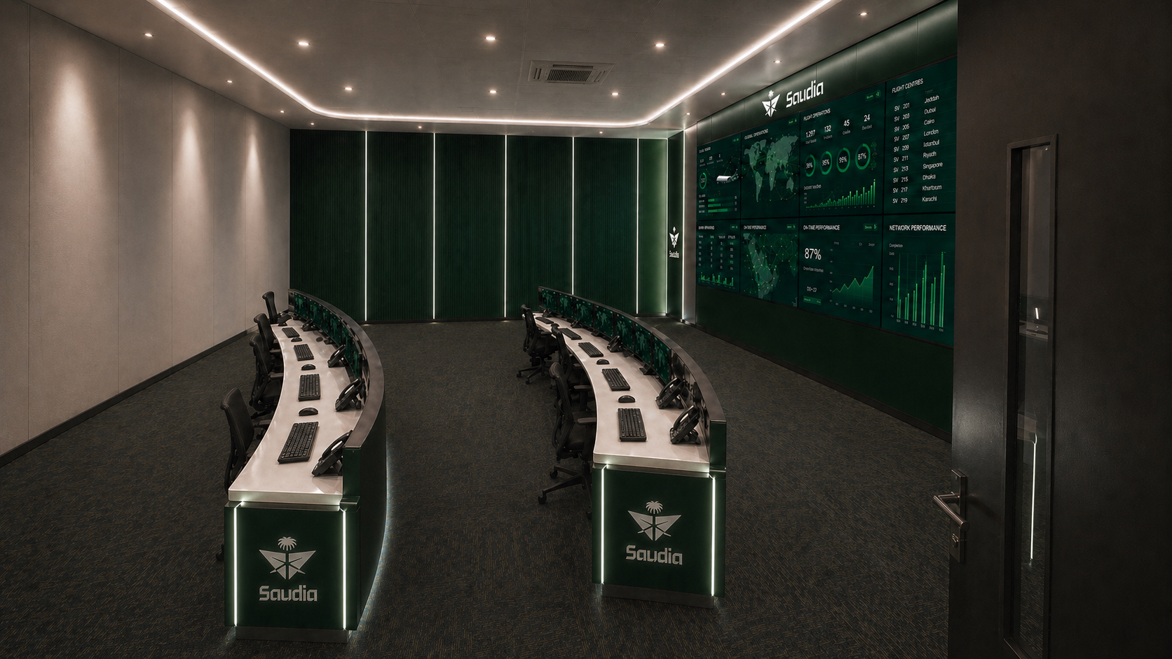 Command Center Entrance View